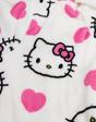 Multi Hello Kitty Character Hooded Bathrobe, Image 4 of 6