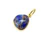 Blue Gold Plated Sapphire September Birthstone Pendant, Image 1 of 1
