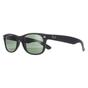 Black Ray-Ban Black Rectangle Black Rubber Green Sunglasses, Image 2 of 6