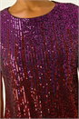 CERISE Ombre Sequin Top, Image 6 of 7