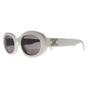 White Round Ivory Smoke Grey Triomphe CL40194U, Image 2 of 4