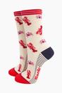 Multi Bamboo Socks Gift Box - Lobsters, Image 4 of 4