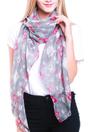 Grey Owl Lightweight Scarf, Image 1 of 2