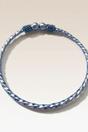 Silver Oxidised Indian Tribal Silver Ethnic Boho Gypsy Open Kada Bangle, Image 1 of 1