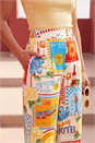 Multi  Sunshine Print Wide Leg Trouser, Image 4 of 4