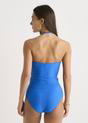  Blue High Waisted Bikini Bottom, Image 2 of 4