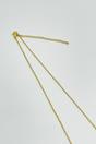 Gold Diamante Halo Necklace & Earrings Set, Image 5 of 5