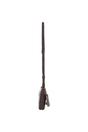 Dark Brown Genuine Leather Crossbody Bag, Image 6 of 6