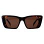 Brown Prada Brown Rectangle Honey Havana Dark Brown PR08YS, Image 1 of 6