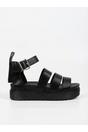 Black Nina Womens Multi Strap Platform Sandals, Image 1 of 5