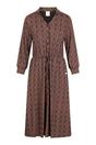 Brown Velina Ditsy Floral Dress, Image 1 of 2