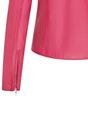 Fuchsia Classic Brando Biker Leather Jacket, Image 8 of 8