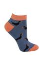 Blue Bamboo Breathable Trainer Socks, Image 1 of 5