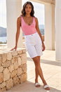 White Cargo Seam Short, Image 1 of 4