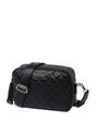 Black Raffaella Black Quilted Cross Body Camera Bag, Image 1 of 2