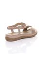 Rose Gold AJVANI Rose Gold Slingback Beaded T-Bar Sandals, Image 4 of 4