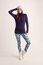 Blue Snowdon Thermal Base Layer Legging, Image 4 of 6