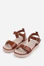  'Kavia' Double Buckle Strap Platform Sandals, Image 3 of 5