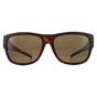 Suncovers Square Havana Brown Polarized Sunglasses, Image 1 of 4