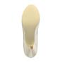 Ivory Mid High Heel Satin Court Shoes, Image 8 of 8