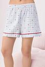 Multi Heart Print Short Sleeve Pyjama Lounge Short Set, Image 3 of 4