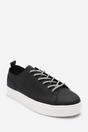 Black 'Florina' Low Wedge Trainer with Lace Up Detail, Image 2 of 6