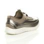 Bronze Lace Up Memory Foam Trainers, Image 4 of 6
