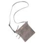Light Grey 'RUE' Distressed Real Leather Crossbody Bag, Image 4 of 6