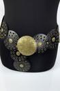 Black Large Disc Belt, Image 1 of 2