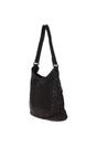 Dark Brown 'Raffinatezza' Vintage Woven Leather Shoulder Bag, Image 2 of 3