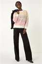 Red Ombre Marled Knit Jumper, Image 2 of 5