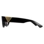 Black Bottega Veneta Black Cat Eye Black Grey BV1176S, Image 3 of 6