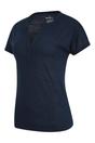 Navy Skye Slub Quick Dry TShirt, Image 2 of 3
