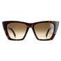 Brown Cat Eye Dark Havana Brown Gradient AM0299S, Image 1 of 8