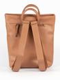 Tan Etre Tan Top Handle Faux Leather Backpack, Image 2 of 4