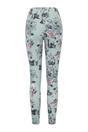 Pale Green Influential II Floral Leggings, Image 2 of 3