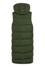Khaki Ganella Long Length Gilet, Image 2 of 3