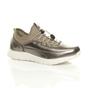 Bronze Lace Up Memory Foam Trainers, Image 1 of 6