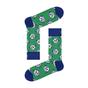 Green 1 Pack & Cotton Green Cat Design Socks, Image 3 of 3
