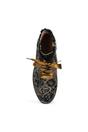 Brown Womens Gothic Ankle Heeled Boot - EMCMAO, Image 7 of 7