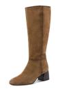 Brown Tamaris Brown Tamaris Womens Camel Heel Riding Boots, Image 3 of 7