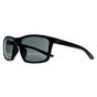 Black Rectangle Matte Black Dark Grey Polarized Valiant P FJ2001, Image 2 of 3
