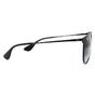 Black Round Black Grey Gradient Erika Metal 3539 Sunglasses, Image 4 of 6
