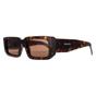 Brown Prada Brown Rectangle Dark Tortoise Dark Brown PR06YS, Image 2 of 3