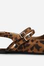 Multi Alena Double Strap Backless Mary Jane Flats, Image 6 of 7