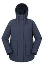 Navy Mountain Warehouse Navy Chestnut Waterproof Padded Jacket, Image 1 of 6