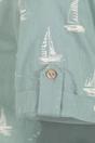 Khaki Coconut Sailboat Short Sleeved Shirt, Image 4 of 4