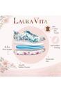 Blue Womens Trainers Sneaker Shoes-SOFIAO-07, Image 3 of 7
