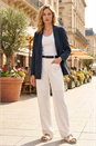 Navy  Tailored Collar & Revere Blazer, Image 2 of 4