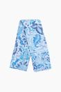 Blue Paisley Floral Lightweight Scarf, Image 2 of 5